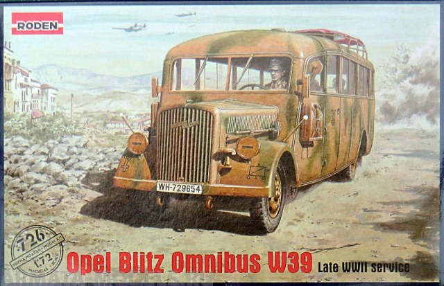 

Rod726 Автобус Blitz Omnibus W39 Late WWII service