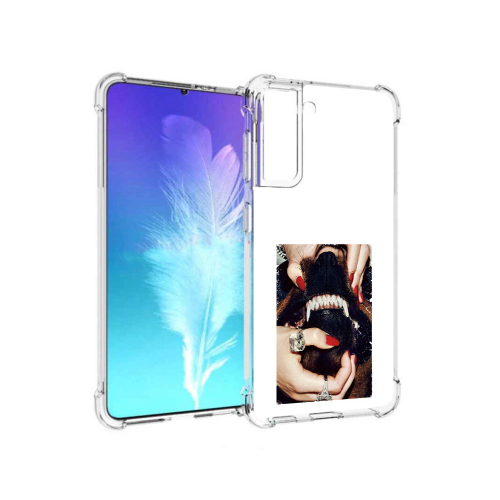 

Чехол MyPads Tocco для Samsung Galaxy S21 маникюр (PT157088.510.457), Прозрачный, Tocco