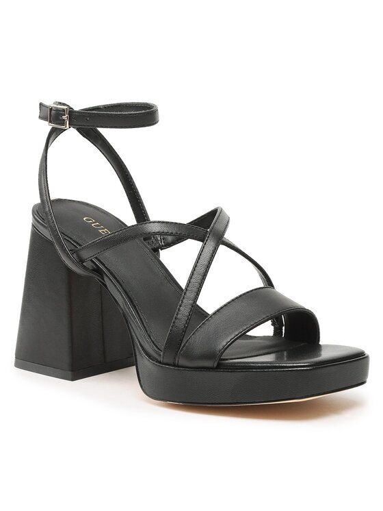 

Босоножки Tiline FL6TLI LEA03 Guess Черный 41 EU, Tiline FL6TLI LEA03