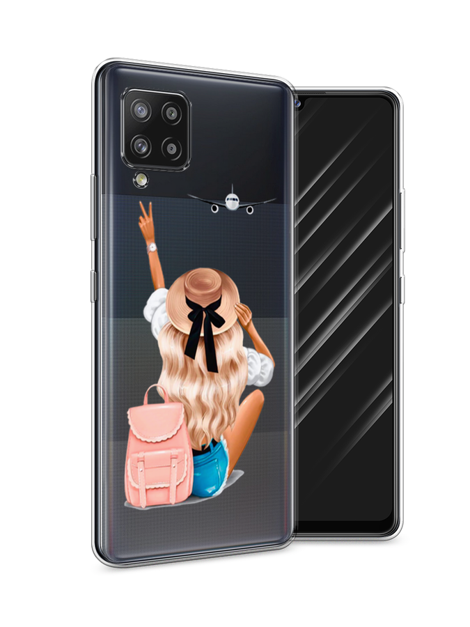 

Чехол Awog на Samsung Galaxy A42 / Самсунг A42 "Автостопом самолетом", Разноцветный, 2101750-7