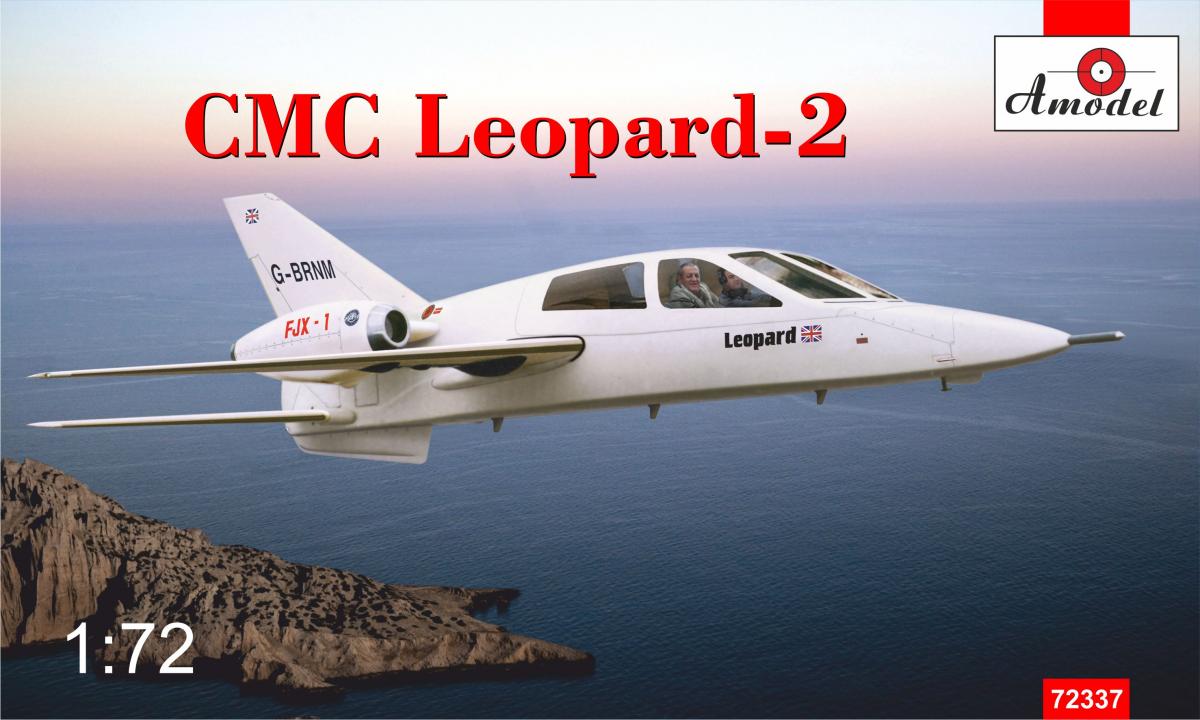 

Сборная модель Amodel 1/72 Легкий административный самолет CMC Leopard 2 72337