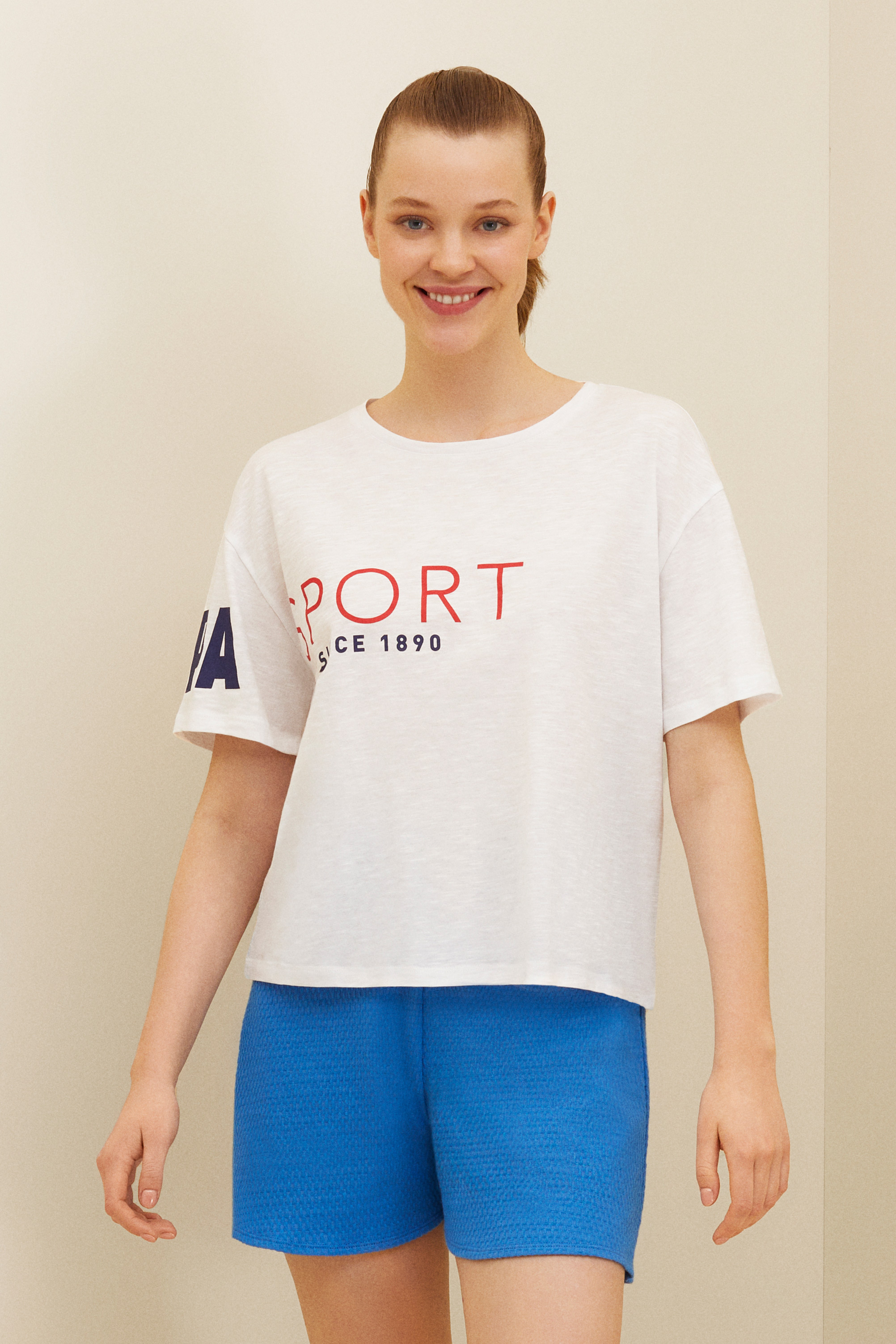 

Футболка женская U.S. POLO Assn. G082SZ0110MAKSU-S белая M, Белый, G082SZ0110MAKSU-S
