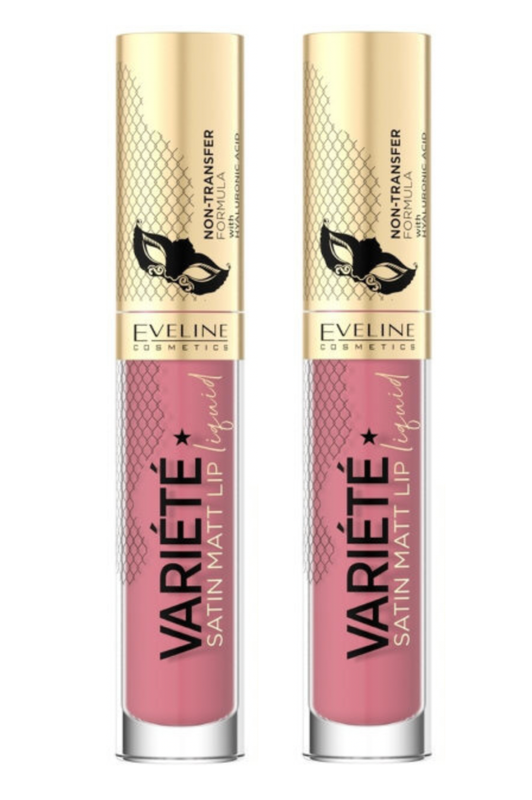 Жидкая помада Eveline Cosmetics матовая Variete Perfect Matte Lip Ink 13 2 шт