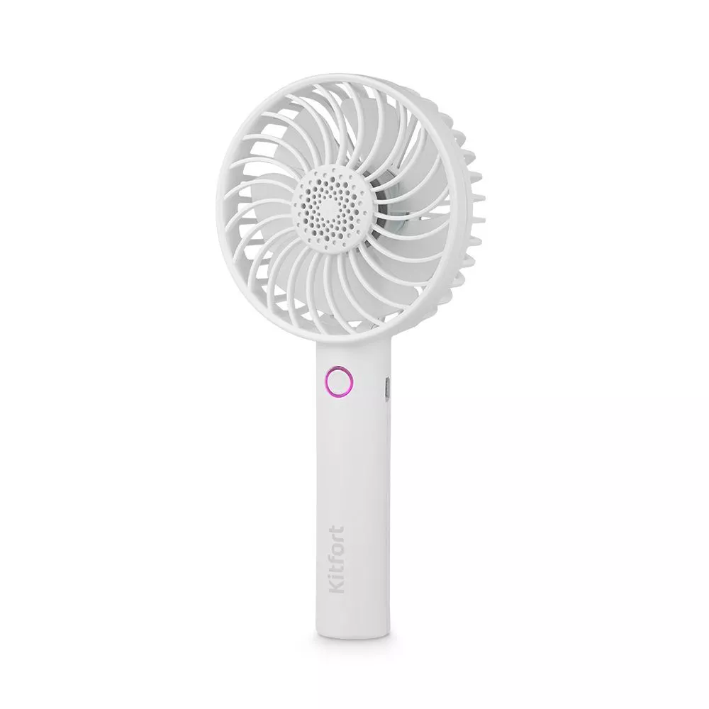 

Вентилятор ручной Kitfort КТ-409 White, КТ-409