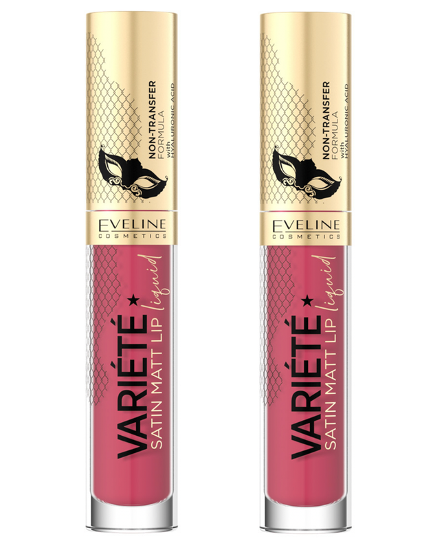 Жидкая помада Eveline Cosmetics матовая Variete Perfect Matte Lip Ink 15 2 шт