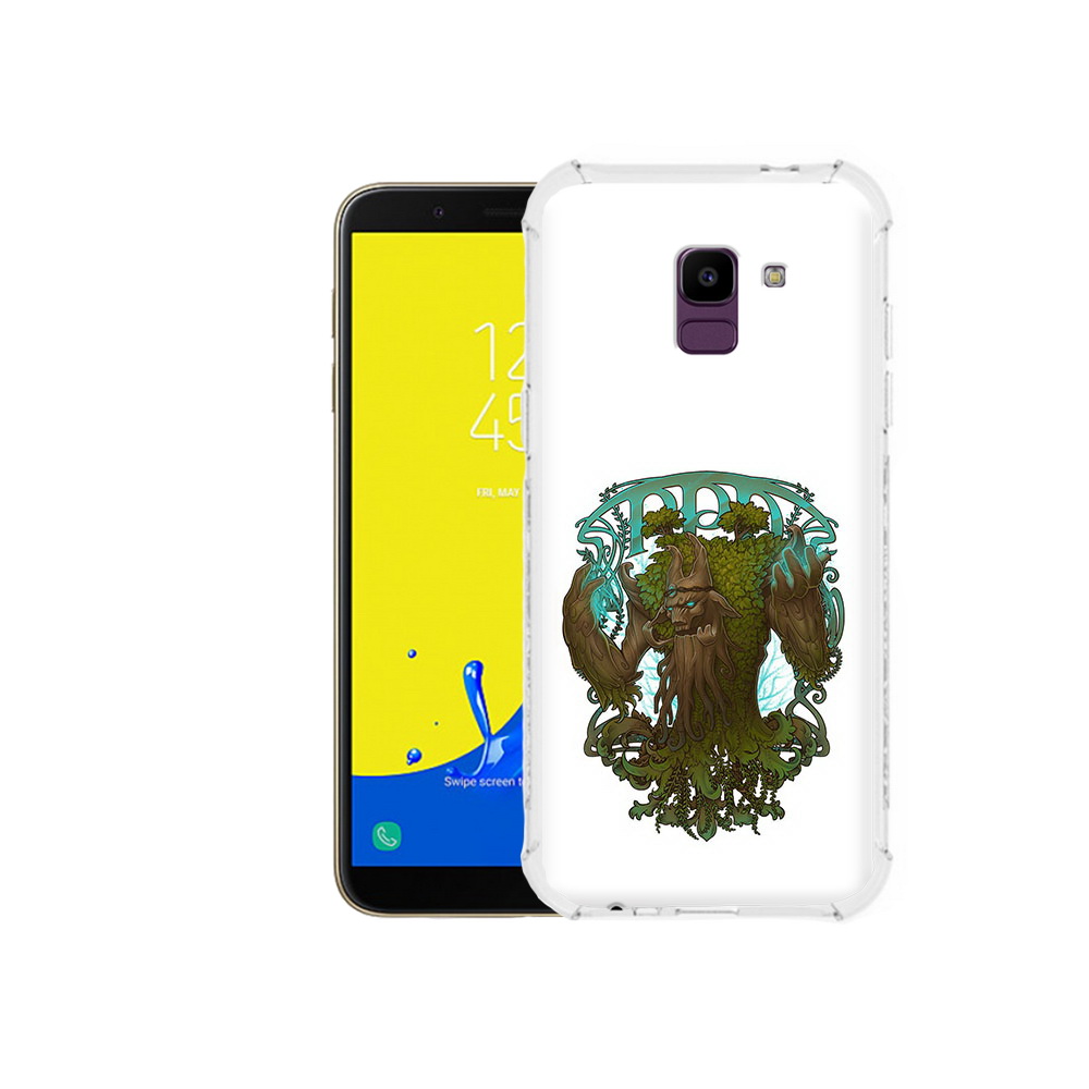 

Чехол MyPads Tocco для Samsung Galaxy J6 (2018) trent protector, Прозрачный, Tocco