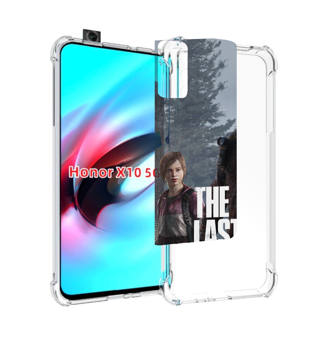

Чехол MyPads Одни из нас Джоэл и Элли для Honor X10, Прозрачный, Tocco
