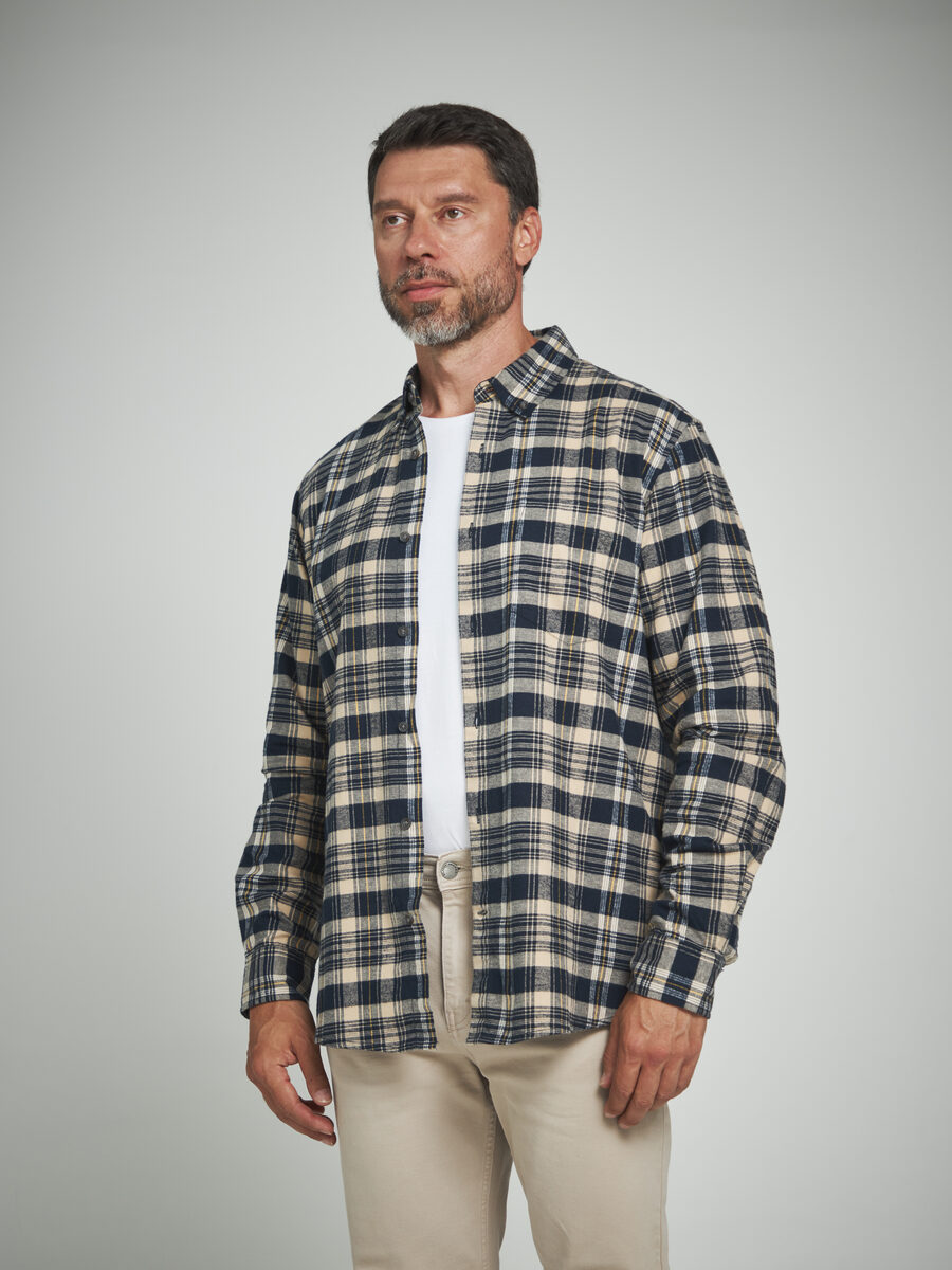 

Рубашка мужская Velocity I-RLC71 синяя 2XL, Синий, I-RLC71