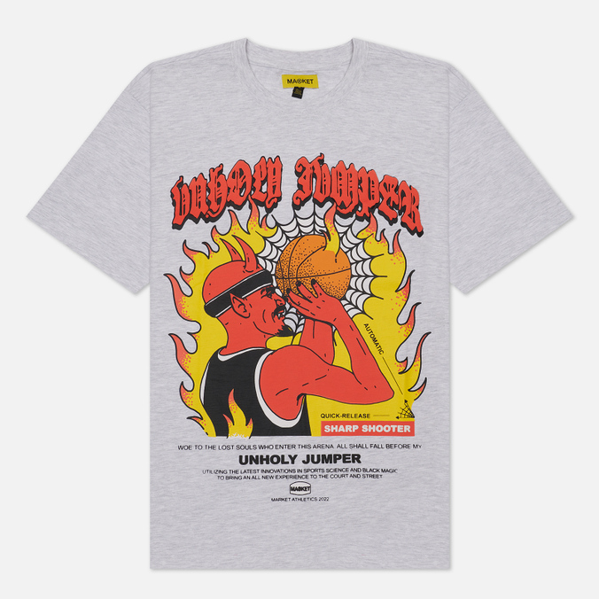 

Мужская футболка MARKET Unholy Jumper серый, Размер S, Unholy Jumper
