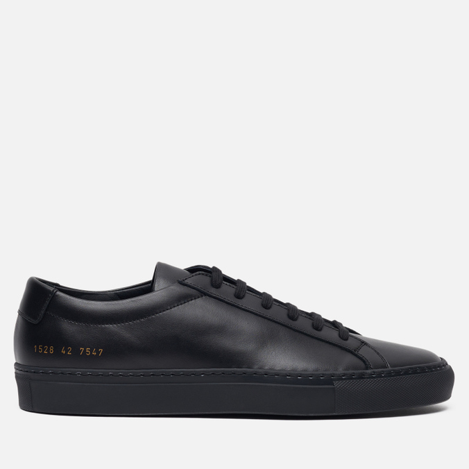 

Кеды мужские Common Projects Original Achilles Low черные 44 EU, Original Achilles Low