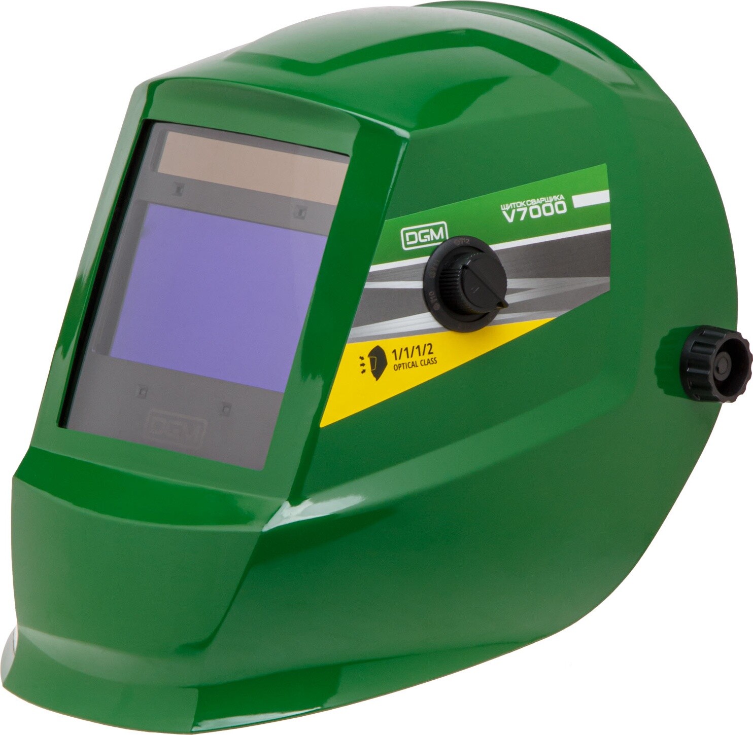 Маска сварочная хамелеон DGM V7000 зеленый (V7000GR2) маска медицинская latio зеленый камуфляж 2 фиксатора формы 50 шт картонный блок