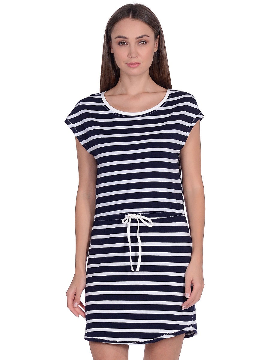 

Повседневное платье женское Modis M201W01239 белое 40/ 42