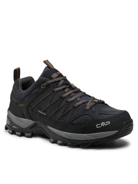 Кроссовки мужские CMP Rigel Low Trekking Shoes Wp 3Q13247 черные 39 EU