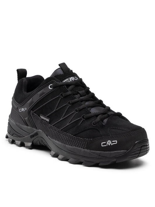 Кроссовки мужские CMP Rigel Low Trekking Shoes Wp 3Q13247 черные 41 EU