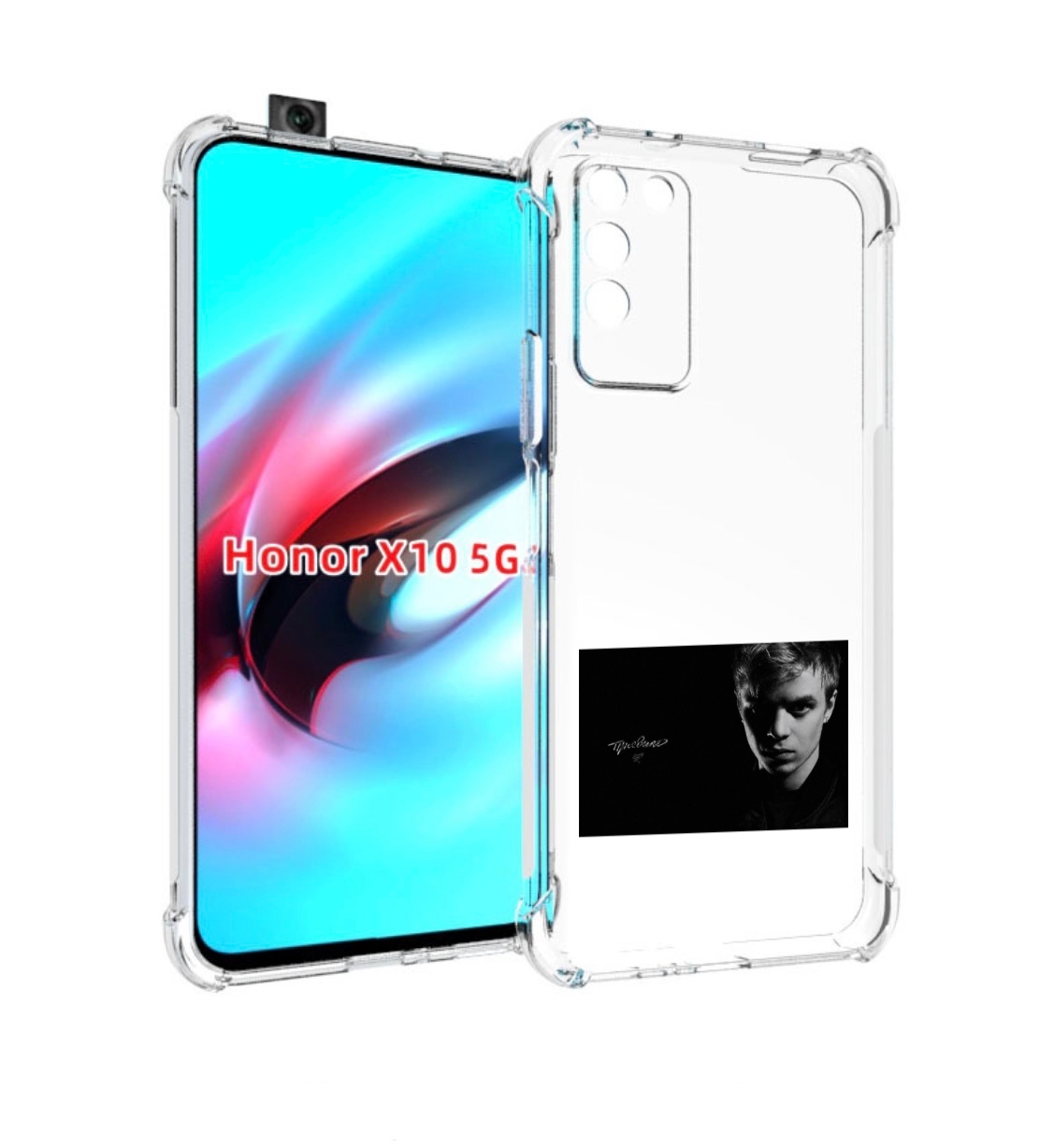 

Чехол MyPads Правило Pharaoh для Honor X10, Прозрачный, Tocco