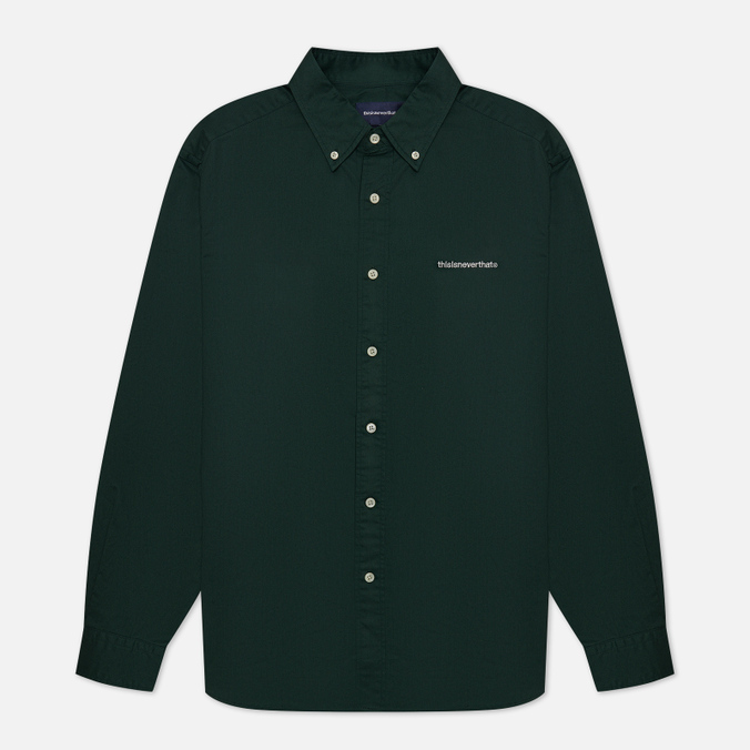 

Мужская рубашка thisisneverthat T-Logo Twill зелёный, Размер M, T-Logo Twill