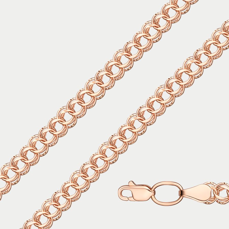

Цепочка из золота 50 см GOLD CENTER Ц050, Золотистый, Ц050