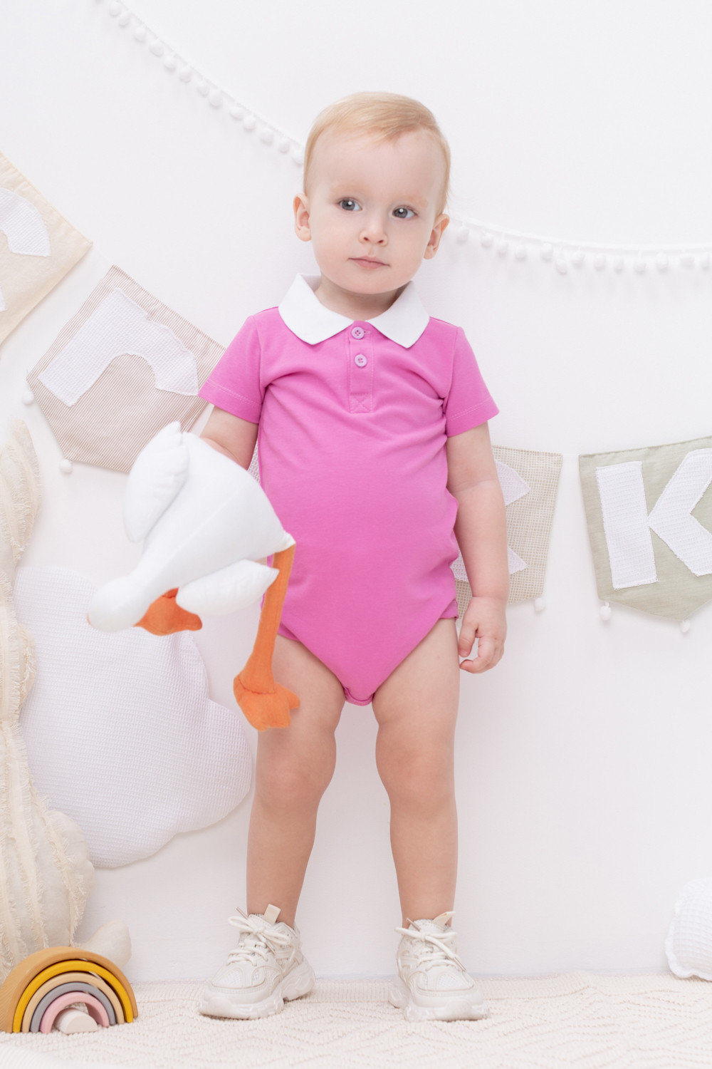 

Боди детское CROCKID М 2043, лиловый к399, 68, Фиолетовый, М 2043