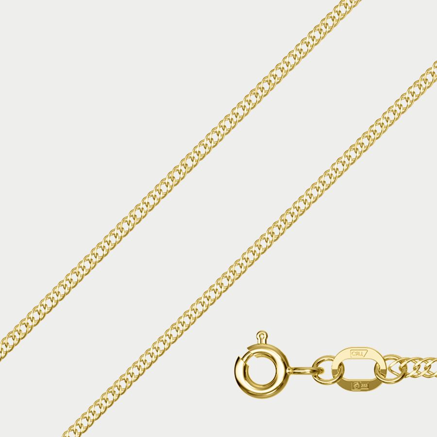 

Цепочка из золота 45 см GOLD CENTER НЦ 15-076 0.35, Золотистый, НЦ 15-076 0.35