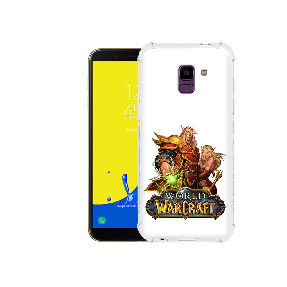 

Чехол MyPads Tocco для Samsung Galaxy J6 (2018) варкрафт2, Прозрачный, Tocco