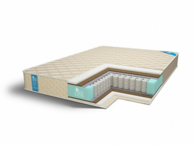 

Матрас Comfort Line Баланс Eco Hard TFK 155х195, Бежевый;белый;серый;серебристый, Eco Hard TFK