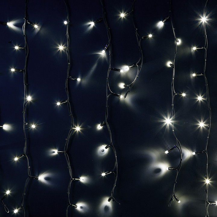 Световой занавес Neon-Night 255-295 6х1,5 м белый холодный