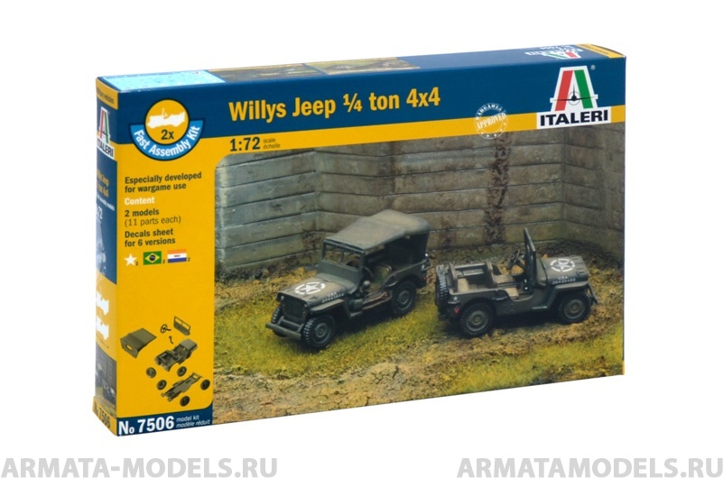 

7506ИТ Jeep Willys 4x4