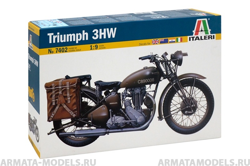 

7402ИТ Мотоцикл Triumph 3WH WWII Motorcycle