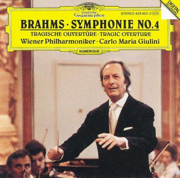 

Johannes Brahms & Carlo Maria Giulini: Symphony N. 4/Tragic Overture (1 CD)