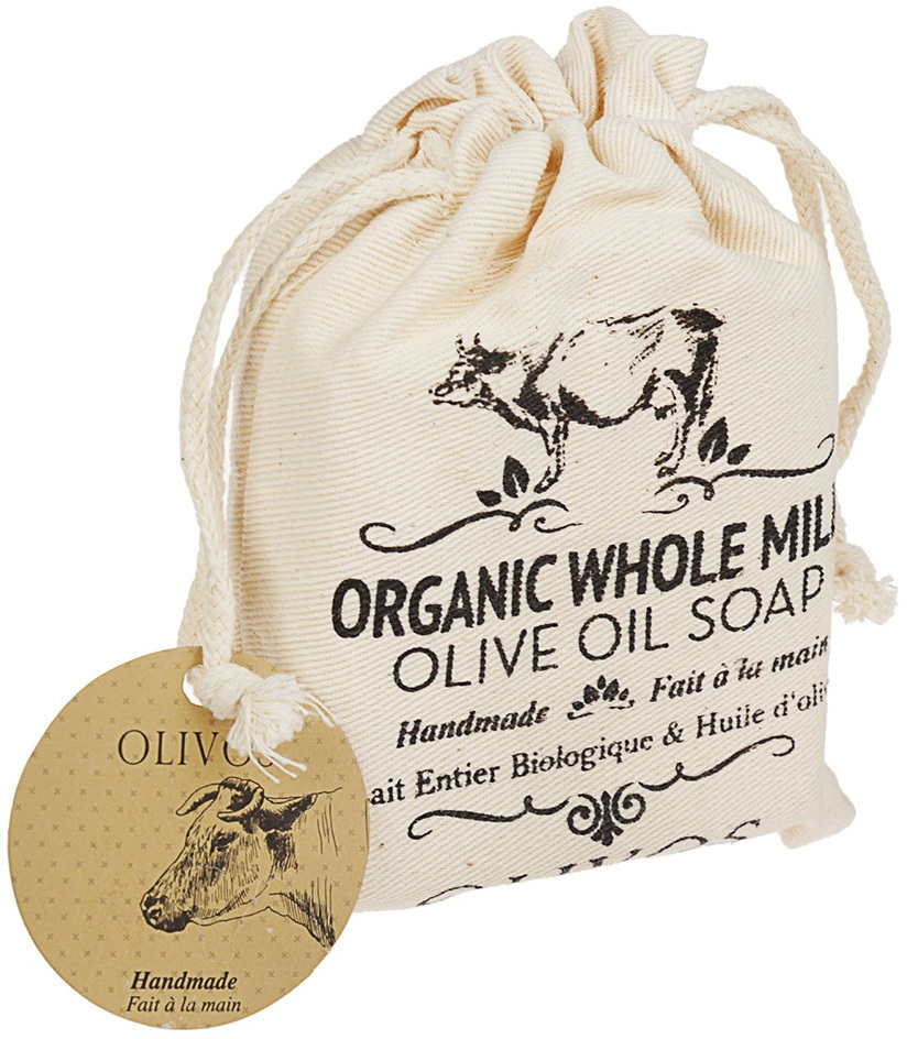 Мыло натуральное Olivos Органическое Цельное Молоко оливковое ручной работы 150 г