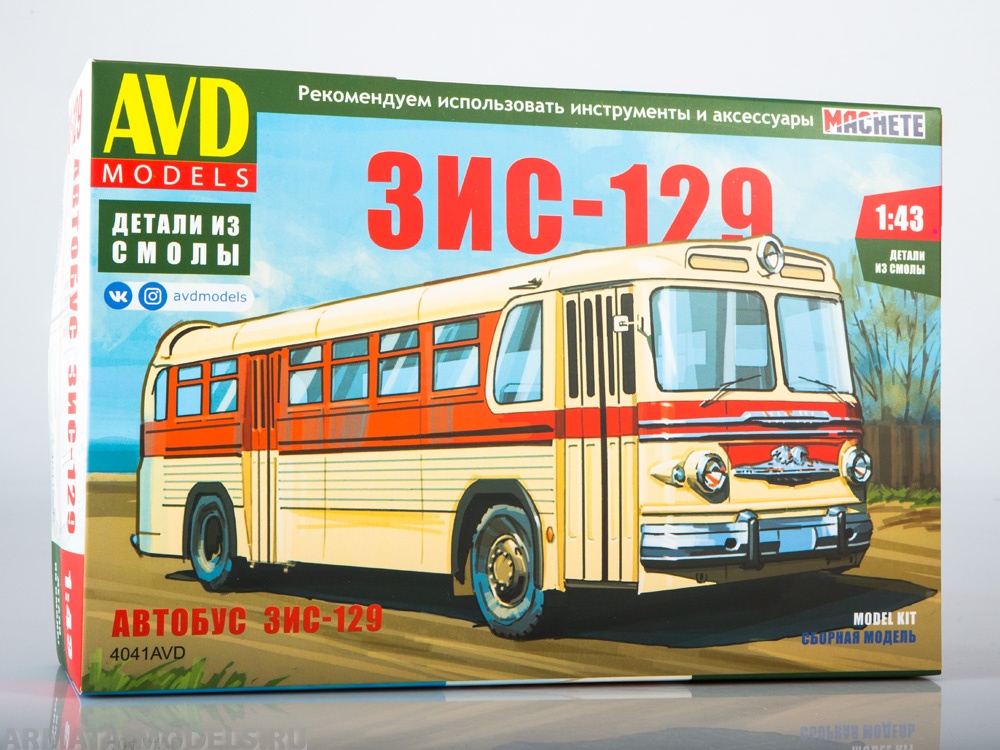 

4041AVD Сборная модель ЗИС-129