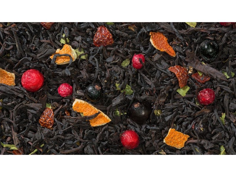 

Черный плантационный чай Con Tea Черный со смородиной 200гр