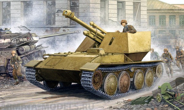 

01586 САУ Крупп/Арделт 105-мм leFH 18