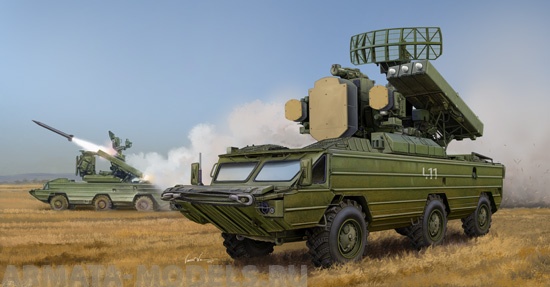 

05597 ЗРК ОСА 9К-33 SA-8 GECKO