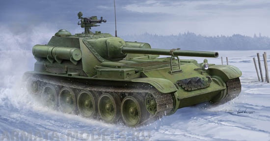 

09505 САУ Soviet SPG SU-101