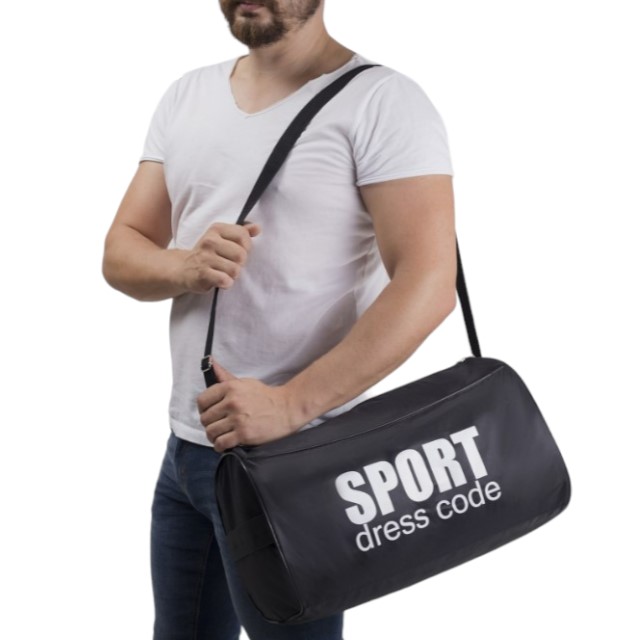 

Сумка спортивная Sport- dress code на молнии, наружный карман, цвет чёрный, Черный, Sport-Dress Code