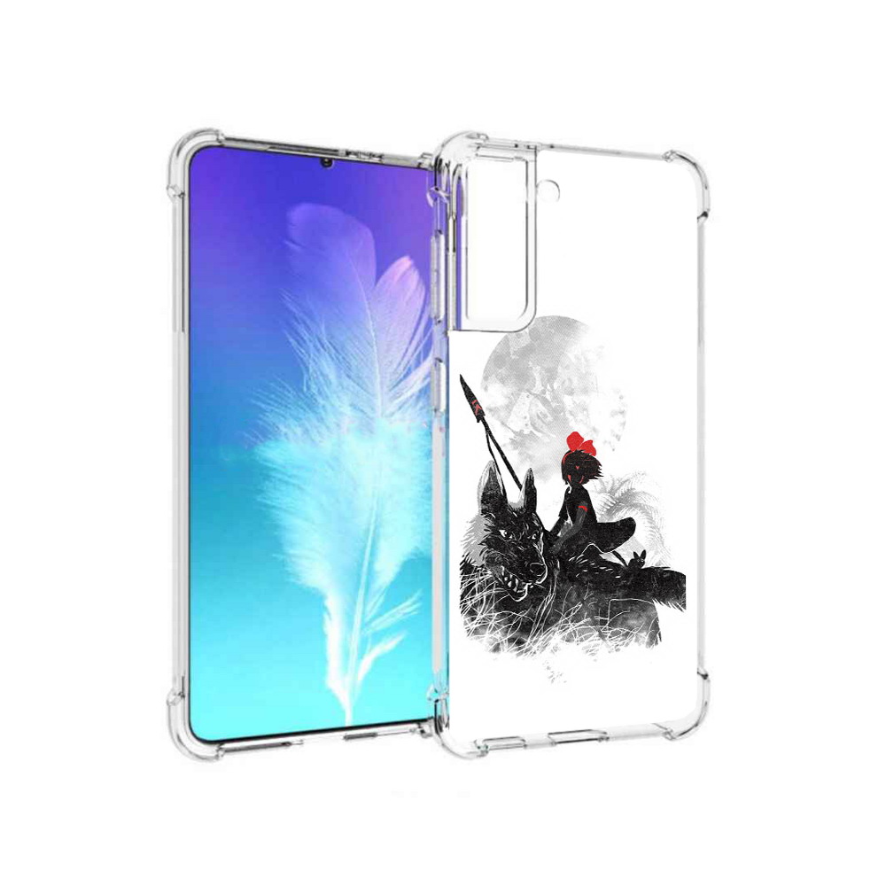 

Чехол MyPads Tocco для Samsung Galaxy S21 мононоке (PT157088.510.481), Прозрачный, Tocco