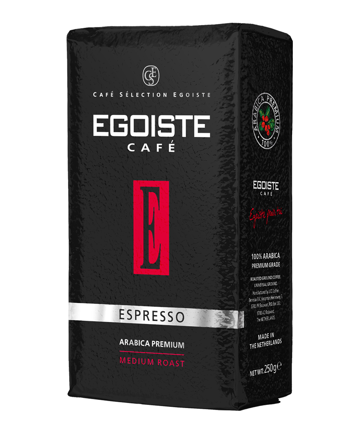 фото Кофе egoiste espresso молотый вакуумная упаковка 250г.