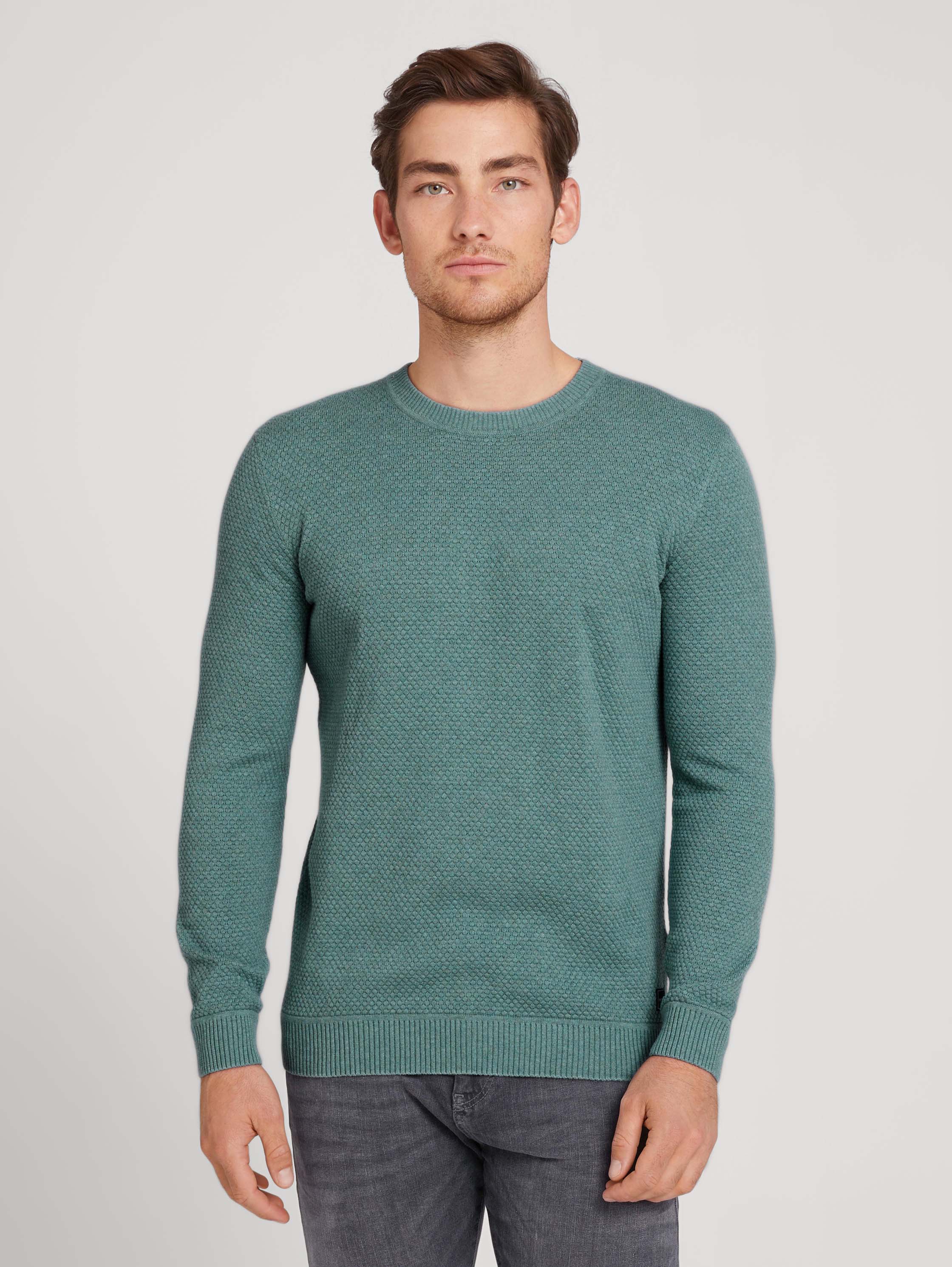 

Джемпер мужской TOM TAILOR 1026500 бирюзовый S, 1026500
