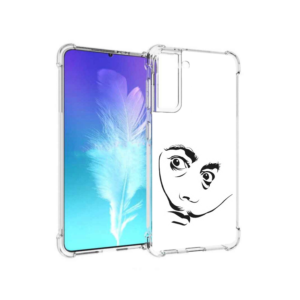 

Чехол MyPads Tocco для Samsung Galaxy S21 мужчина с длинными усами (PT157088.510.487), Прозрачный, Tocco