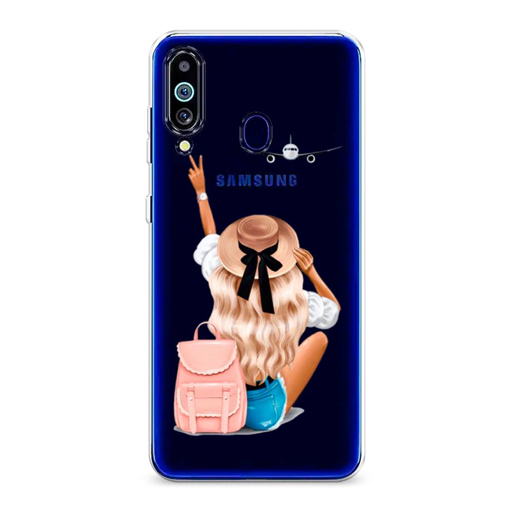 

Чехол Awog на Samsung Galaxy M40/A60 "Автостопом самолетом", Разноцветный, 28750-7