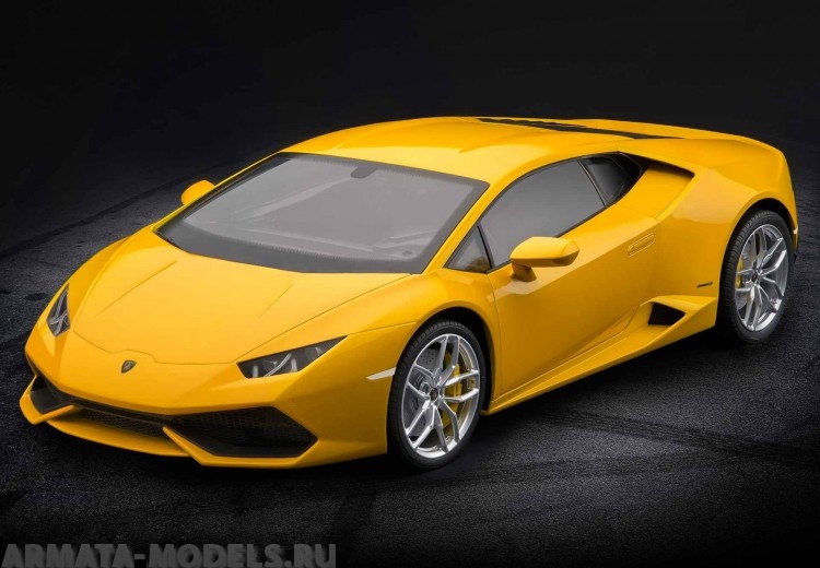 

HK106SB Собранная Модель Lamborghini Huracan LP Yellow perl