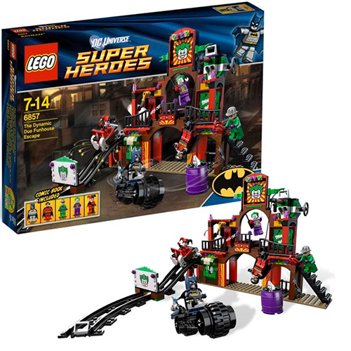 

Конструктор LEGO 6857 Побег Бэтмана из комнаты смеха, 6857