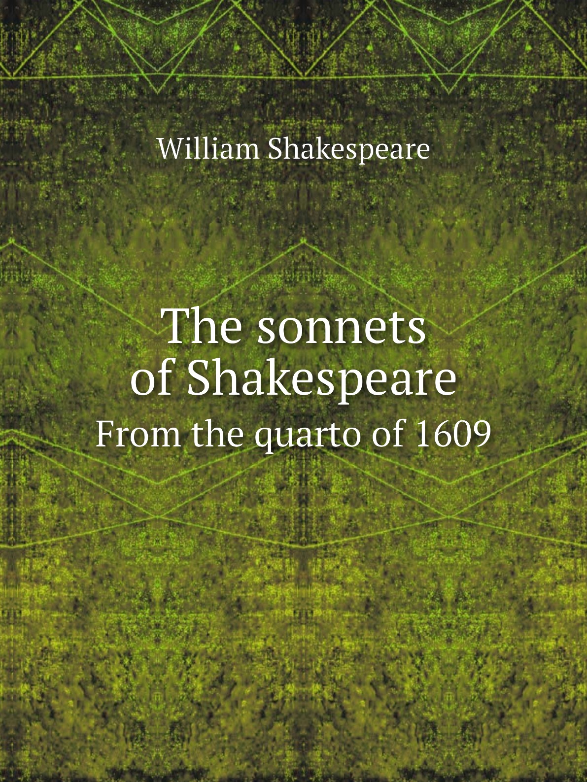 

The sonnets of Shakespeare
