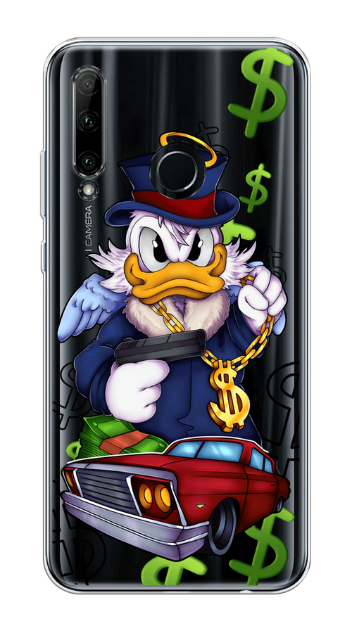 

Чехол на Honor 10i "Scrooge McDuck with a Gold Chain", Красный;синий;белый, 68950-6