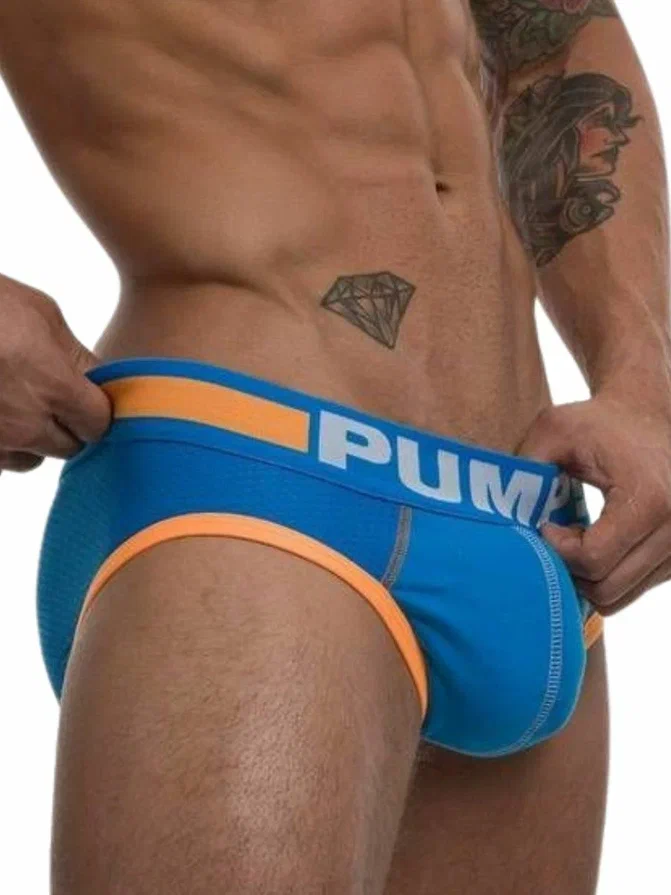 Трусы мужские PUMP H117 синие 2XL