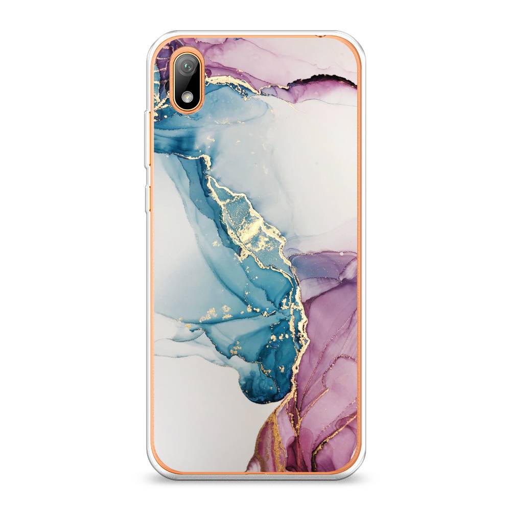 

Чехол на Huawei Y5 2019/Honor 8S/8S Prime "Розовые разводы рисунок", 69050-3