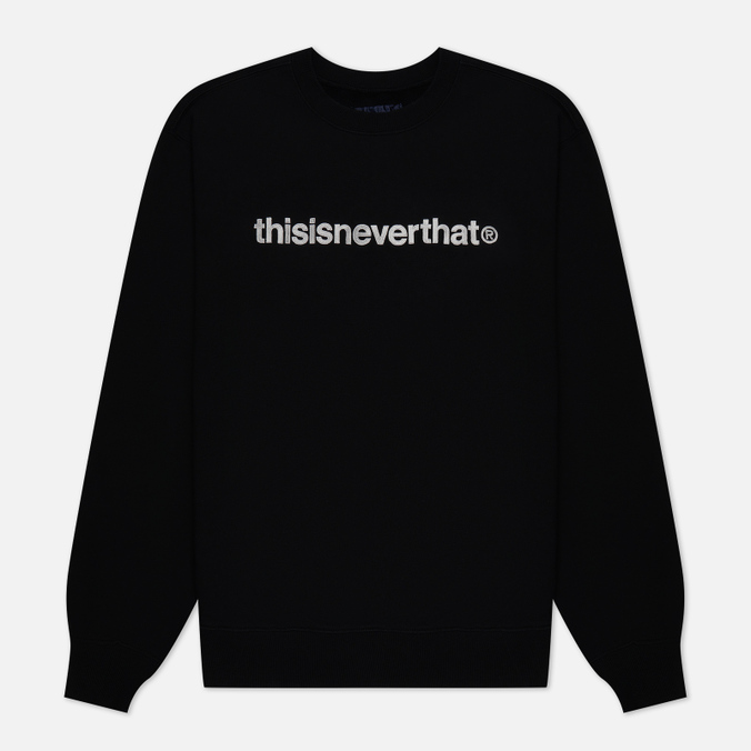 

Мужская толстовка thisisneverthat T-Logo Crewneck чёрный, Размер S, Черный, T-Logo Crewneck