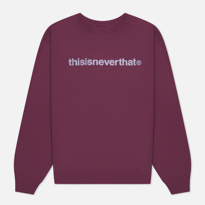 

Мужская толстовка thisisneverthat T-Logo Crewneck фиолетовый, Размер M, T-Logo Crewneck