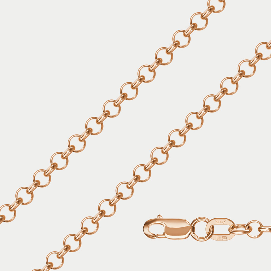 

Цепочка из золота 50 см GOLD CENTER НЦ 12-278 0.50, НЦ 12-278 0.50